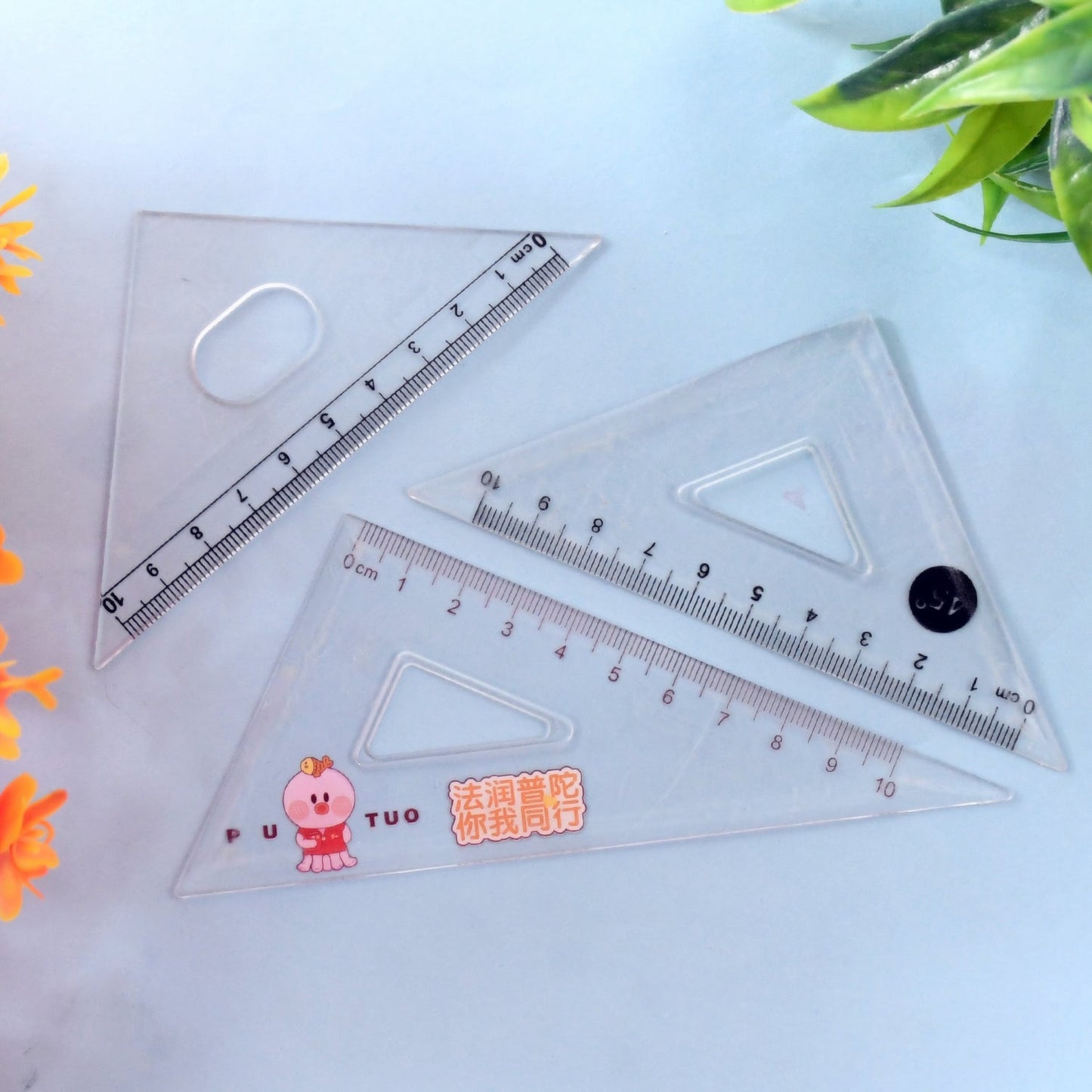 Professional Geometry Triangle Kit