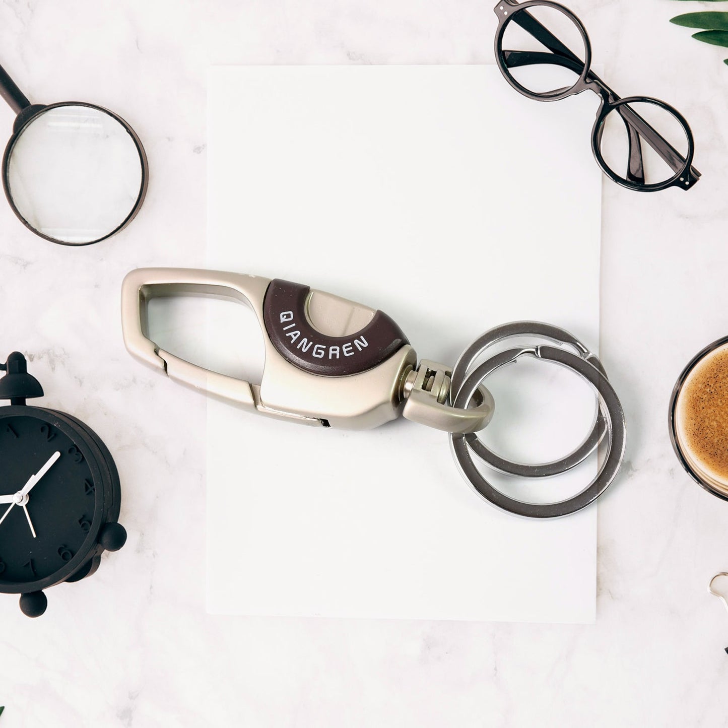 Heavy Duty Stainless Steel Luxury Car, Bikes Key Holder, Keychain, Key chain (1 Pc / Mix Design)