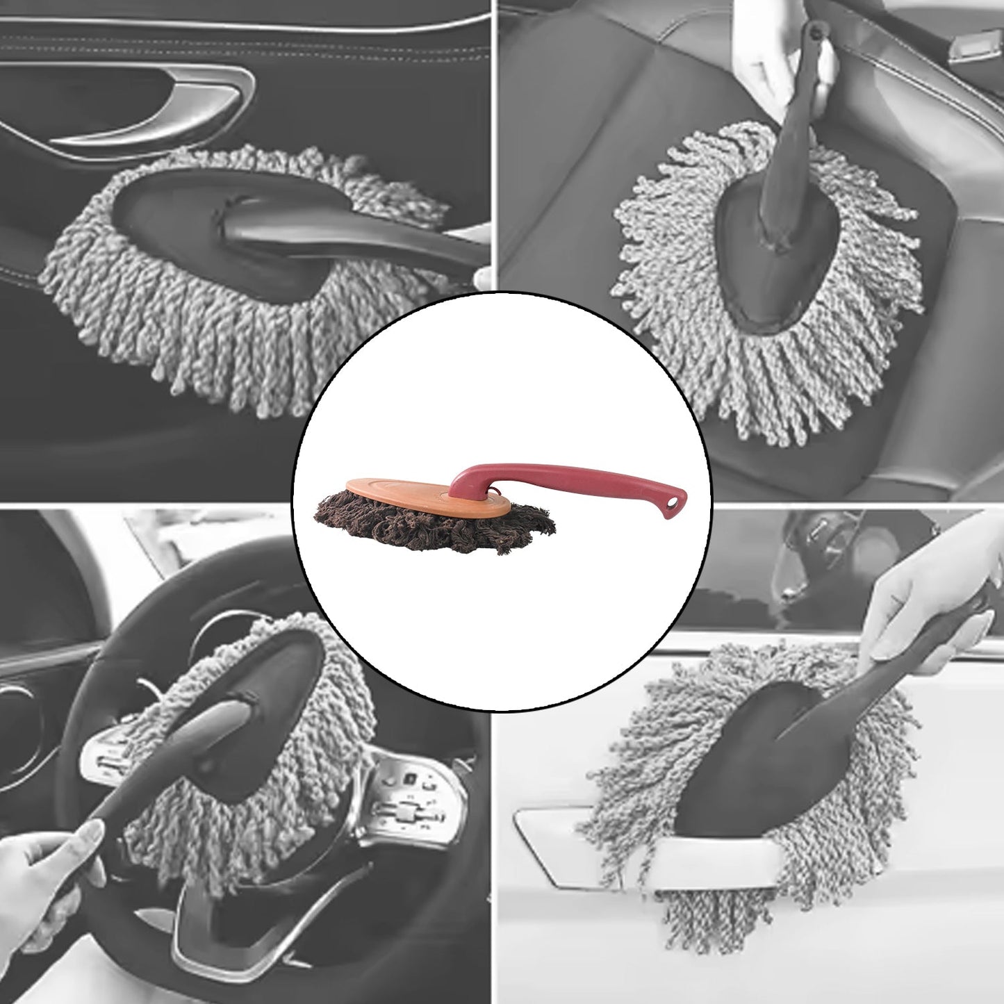 Foldable Car Dusting Brush 360°Rotation Car Dust Brush Exterior (1 Pc / Big / 42 Cm)