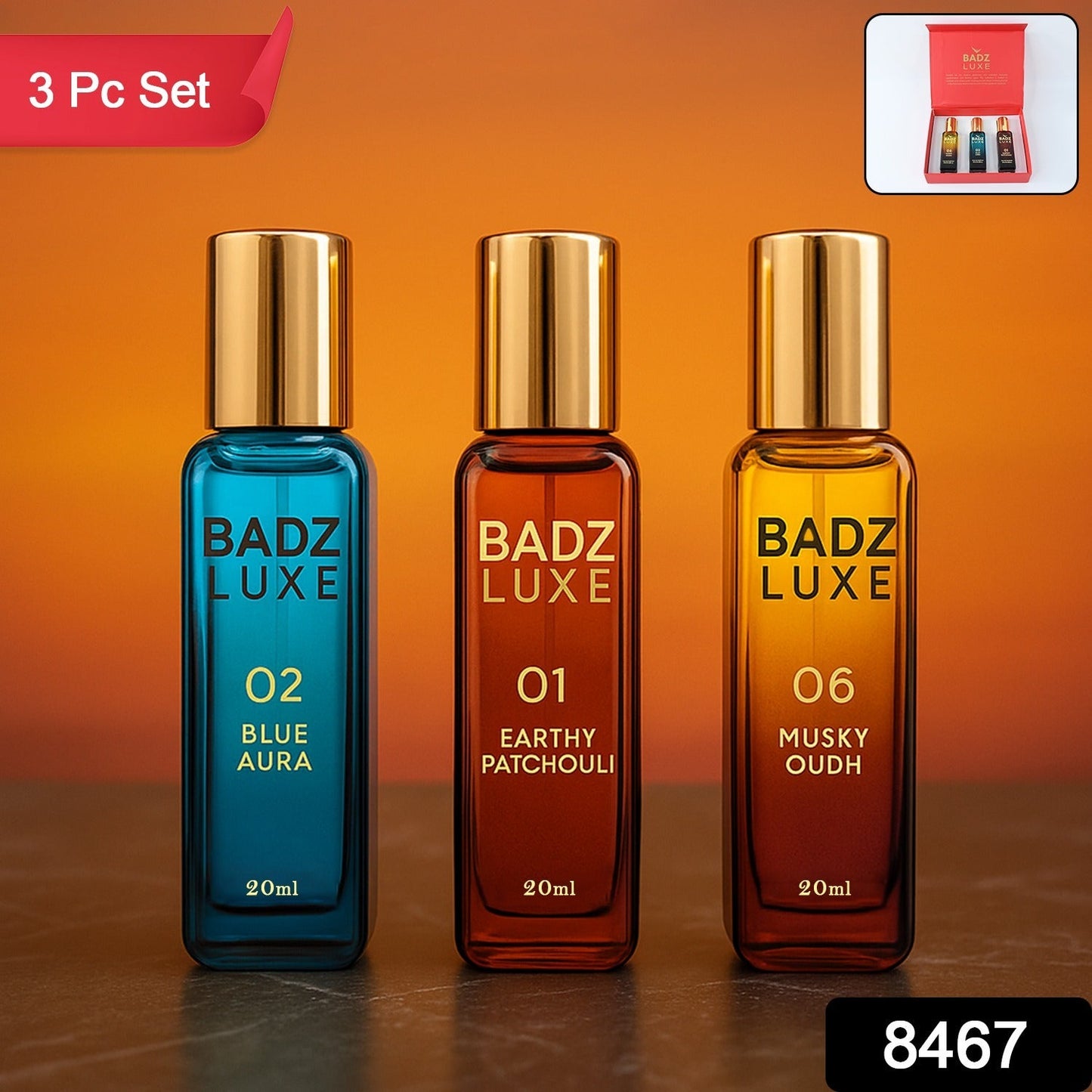 Bloom Whiff Luxury Mini Perfumes