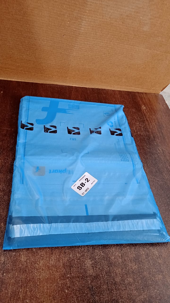 Flipkart Branded Security Courier Bags Big Size, 100 Pcs Set