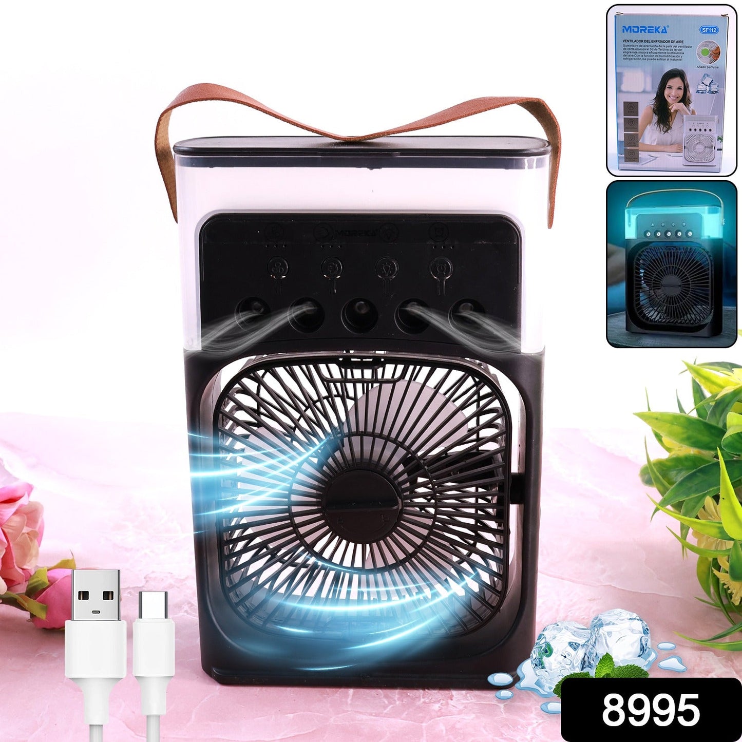 Portable USB Powered Mini Cooling Fan (1 Pc)