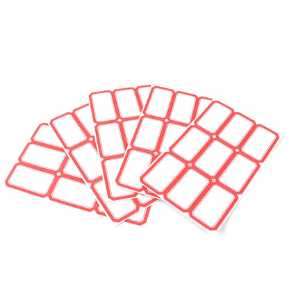 White Blank Label Stickers