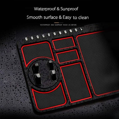 Car Dashboard Mat & Mobile Phone Holder Mount