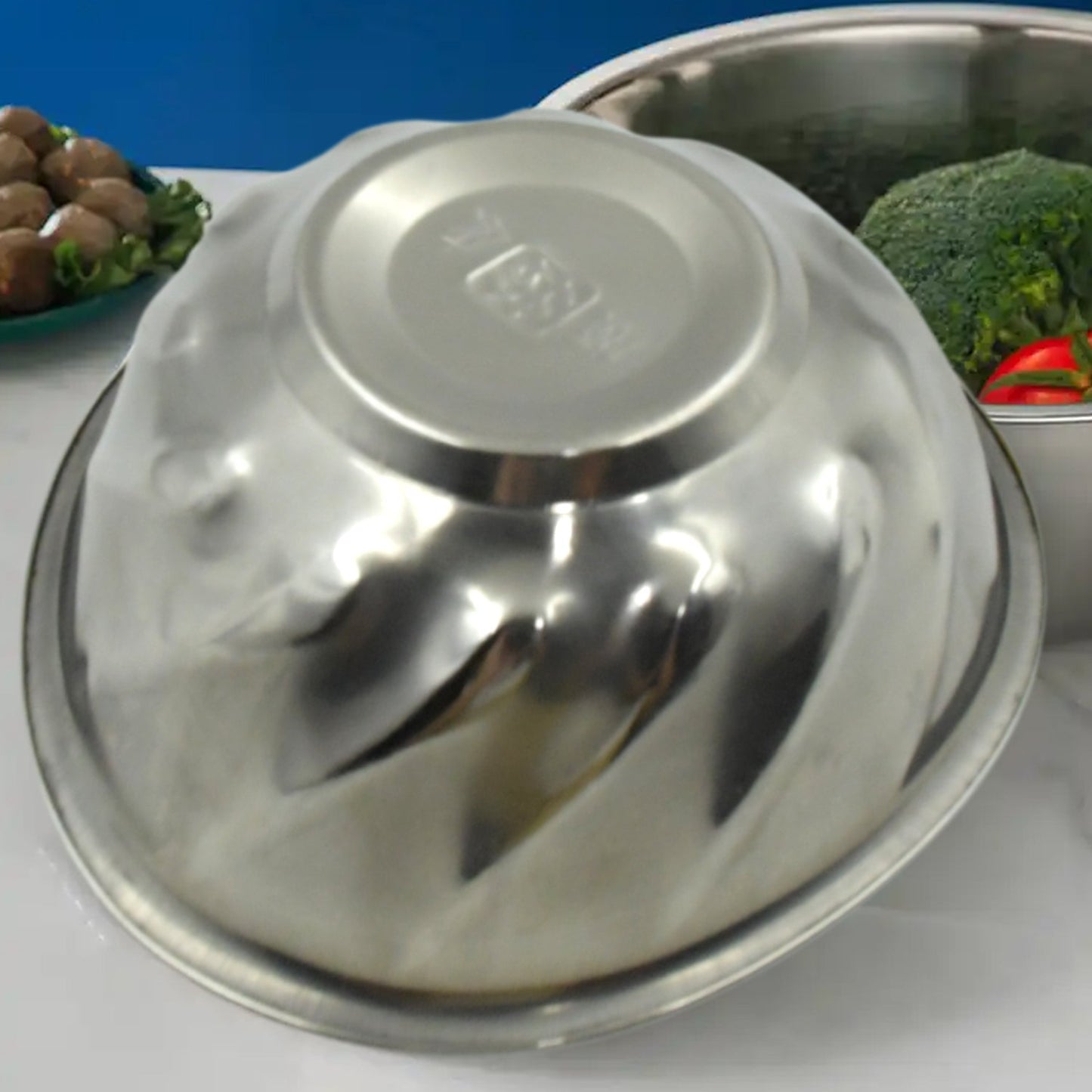5507 Stainless Steel Bowl | Serving Dessert Curry Soup Bowls Wati Vati Katori | Small Rice Side Dishes | Kitchen & Dining ,Solid, ideal for serving Chatni, achar and Catch up (1 Pc)