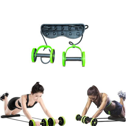 7246 Professional Fitness Imported Ab Builder Ab Care Xtreme Fitness  Resistance Exerciser Resistance Tube Ab Slimmer Rope Exerciser Body Building Home Gym Trainer for Both Men & Women (1 Pc)