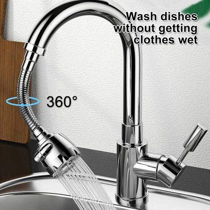 0596 Faucet Sprayer Attachment Jaywayne Kitchen Faucet Sprayer Movable Kitchen Faucet Head 360° Rotatable Anti -Splash Tap Booster Shower and Water Saving Faucet for Kitchen (1 Pc)