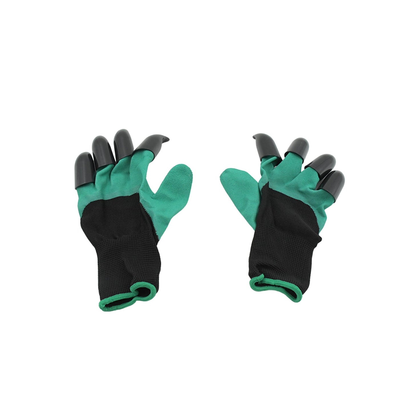 0719 Heavy Duty Garden Farming Gloves- ABC Plastic Washable With Hand Fingertips & ABS Claws For Digging & Planting, Gardening Tool for Home Pots Agriculture Industrial Farming work Men & Women (1 Pair)