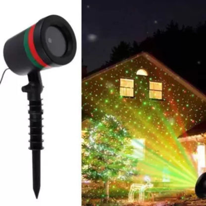 7350 Star Fairy Motion Laser Lights Projector for Garden Lawn Landscape Outdoor Indoor, Home, Office, Diwali, Christmas, Navratri, Decorative Light, Party (No Remote Button, Multicolour)