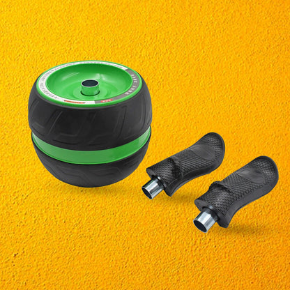6991 AB Carver Pro Roller, Core Workout Abdominal Stomach Muscle Fitness Exercise Training Equipment with Knee Mat Perfect Wheel Trainer for Man, Woman Body building, Home Gym