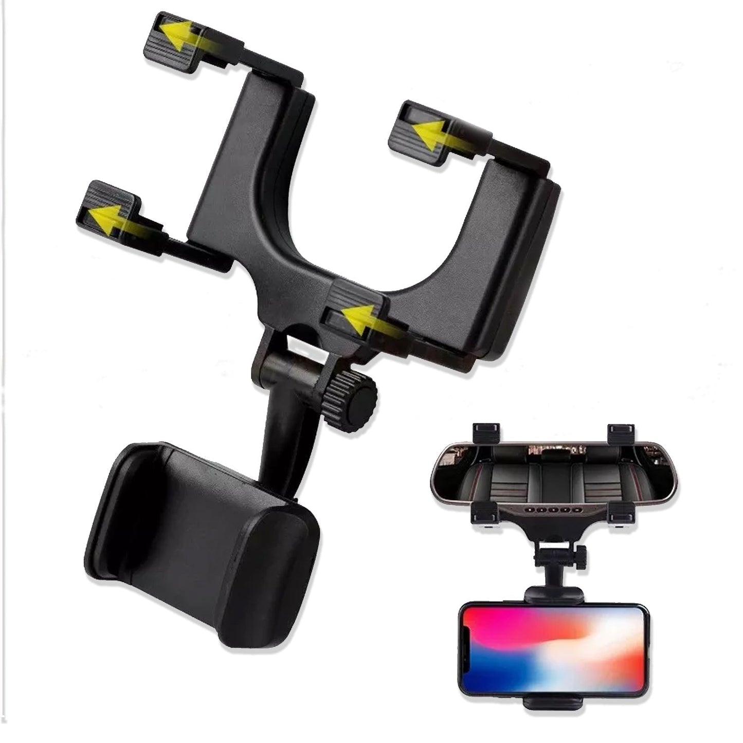6279 Rear View Mobile Holder Universal Vehicle Rear View Mirror Mobile phone Mount Stand